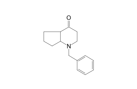 4H-Cyclopenta[b]pyridin-4-one, octahydro-1-(phenylmethyl)-