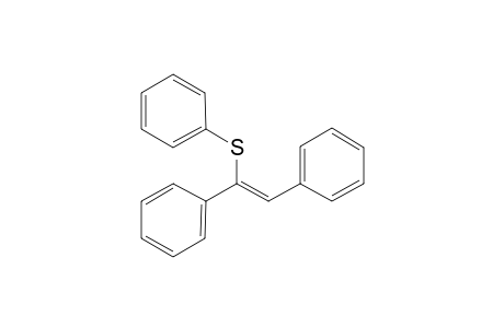 [(Z)-1,2-diphenylethenyl]sulfanylbenzene