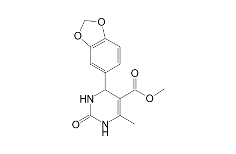 4-Benzo[1,3]dioxol-5-yl-6-methyl-2-oxo-1,2,3,4-tetrahydro-pyrimidine-5-carboxylic acid methyl ester