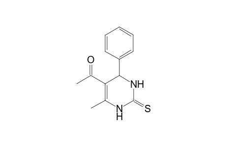 1-(6-Methyl-4-phenyl-2-thioxo-1,2,3,4-tetrahydropyrimidin-5-yl)ethanone