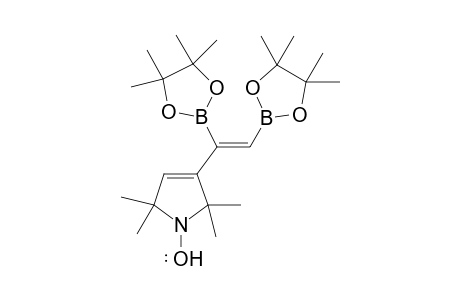 3-[(E)-1,2-Bis[(4,4,5,5-tetramethyl-1,3,2-dioxaborolan-2-yl)vinyl]-2,2,5,5-tetramethyl-2,5-dihydro-1H-pyrrol-1-yloxyl radical