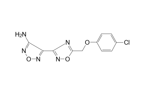 1,2,5-Oxadiazol-3-amine, 4-[5-(4-chlorophenoxymethyl)-1,2,4-oxadiazol-3-yl]-