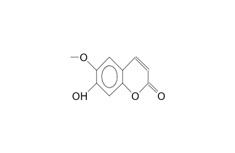 7-Hydroxy-6-methoxy-2H-1-benzopyran-2-one