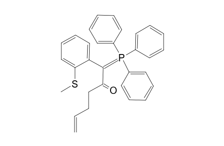 [(2-METHYLTHIOPHENYL)(PENT-4-ENOYL)-METHYLENE]-TRIPHENYL-PHOSPHORANE