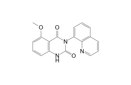 5-Methoxy-3-(quinolin-8-yl)quinazoline-2,4(1H,3H)-dione