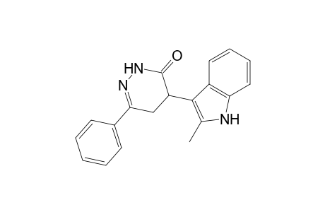 4-(2-Methyl-1H-indol-3-yl)-6-phenyl-4,5-dihydro-3(2H)-pyridazinone