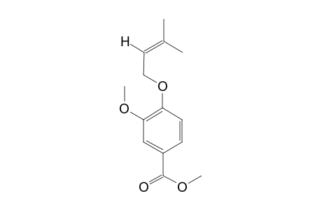 METHYL-4-(3-METHYL-2-BUTENOXY)-3-METHOXYBENZOATE