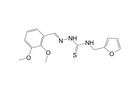 1-(2,3-dimethoxybenzylidene)-4-furfuryl-3-thiosemicarbazide