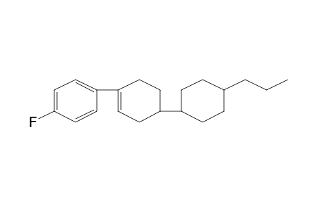 1-Fluoranyl-4-[4-(4-propylcyclohexyl)cyclohexen-1-yl]benzene