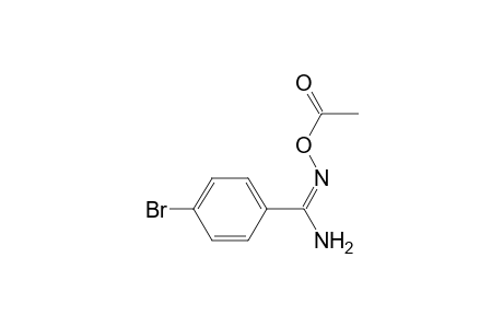 N'-(Acetyloxy)-4-bromobenzenecarboximidamide