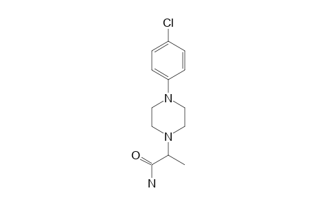 4-(p-chlorophenyl)-alpha-methyl-1-piperazineacetamide