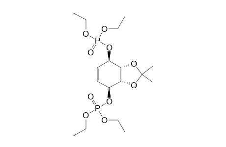 [(3aS,4S,7R,7aR)-7-diethoxyphosphoryloxy-2,2-dimethyl-3a,4,7,7a-tetrahydro-1,3-benzodioxol-4-yl] diethyl phosphate