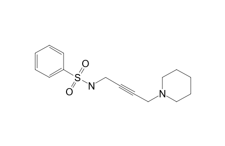 N-(4-piperidin-1-ylbut-2-ynyl)benzenesulfonamide