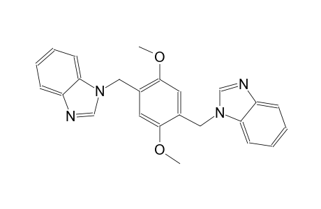 1-[4-(1H-benzimidazol-1-ylmethyl)-2,5-dimethoxybenzyl]-1H-benzimidazole