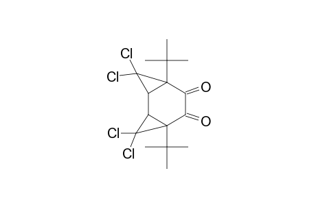 4,7-ditert-butyl-3,3,8,8-tetrachlorotricyclo[5.1.0.0~2,4~]octane-5,6-dione