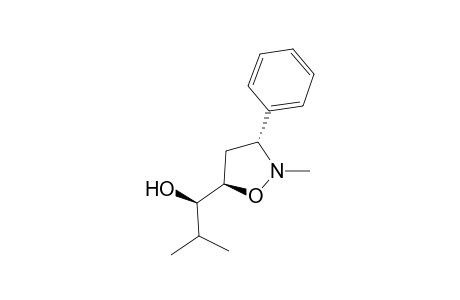 (1'RS,3RS,5RS)-2-METHYL-5-(1'-HYDROXY-2'-METHYLPROPYL)-3-PHENYLISOXAZOLIDINE