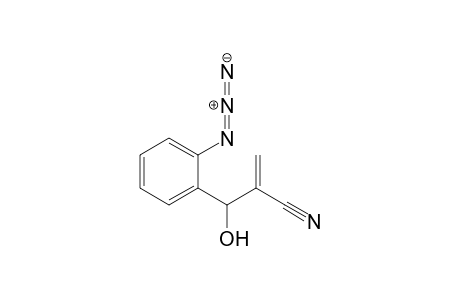 2-[(2-azidophenyl)-hydroxy-methyl]prop-2-enenitrile