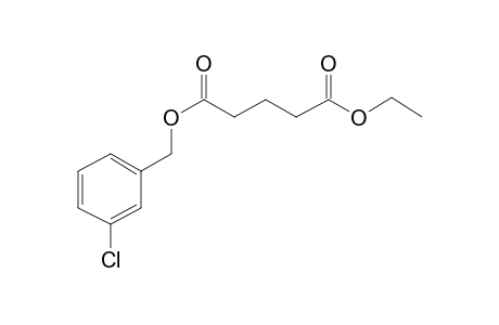 Glutaric acid, 3-chlorobenzyl ethyl ester