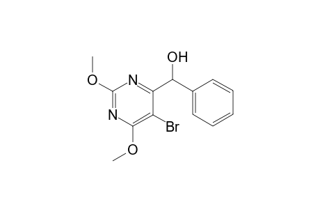 (5-Bromo-2,6-dimethoxypyrimidin-4-yl)phenylmethanol