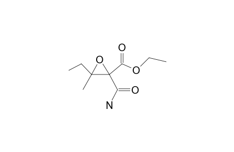 Oxirane-2-carboxylic acid, 2-aminocarbonyl-3-ethyl-3-methyl-, ethyl ester