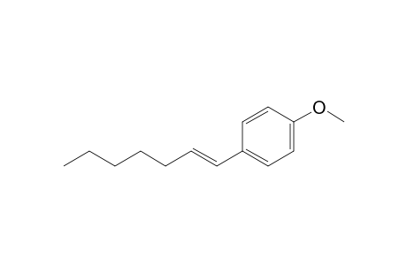 (E)-1-(1-HEPTENYL)-4-METHOXYBENZENE