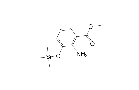 Anthranilic acid, 3-(trimethylsiloxy)-, methyl ester