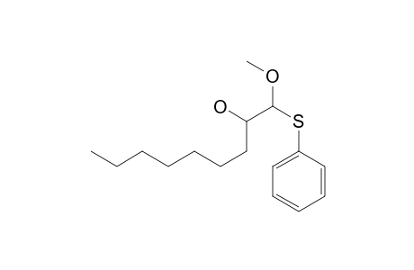 Anti-1-methoxy-1-(phenylthio)-2-hydroxynonane