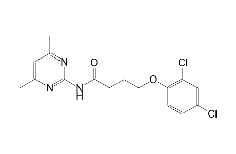 4-(2,4-dichlorophenoxy)-N-(4,6-dimethyl-2-pyrimidinyl)butanamide