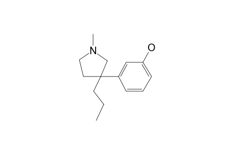 Phenol, m-(1-methyl-3-propyl-3-pyrrolidinyl)-