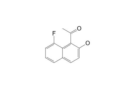 1-(8-FLUORO-2-HYDROXYNAPHTHALEN-1-YL)-ETHANONE