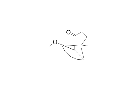 Tricyclo[4.4.0.0(2,7)]decan-8-one, 6-methoxy-1,7-dimethyl-, stereoisomer