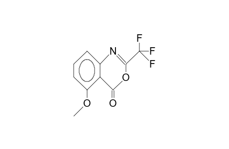 2-TRIFLUOROMETHYL-5-METHOXY-4H-3,1-BENZOXAZIN-4-ONE