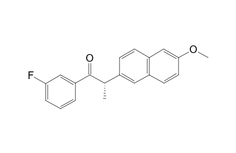 (S)-1-(3-Fluorophenyl)-2-(6-methoxynaphthalen-2-yl)propan-1-one