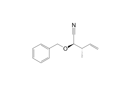 (2R,3S)-2-benzoxy-3-methyl-pent-4-enenitrile