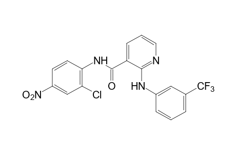 2'-Chloro-4'-nitro-2-(alpha,alpha,alpha-trifluoro-m-toluidino)nicotinanilide