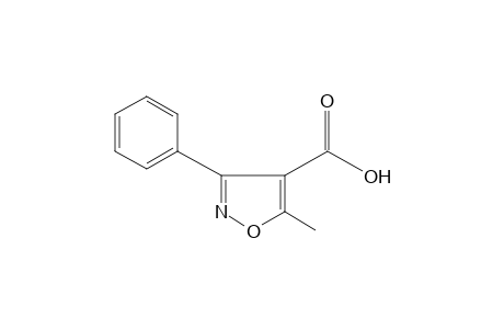 5-methyl-3-phenyl-4-isoxazolecarboxylic acid