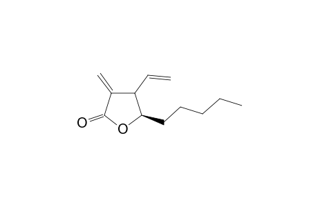 (4R,5R)-3-Methylene-4-vinyl-5-n-pentyl-.gamma.-butyrolactone