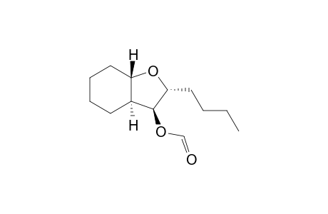 (2.alpha.,3.beta.,3a.alpha.,7a.beta.)-2-Butyl-3-formyloxyoctahydrobenzofuran