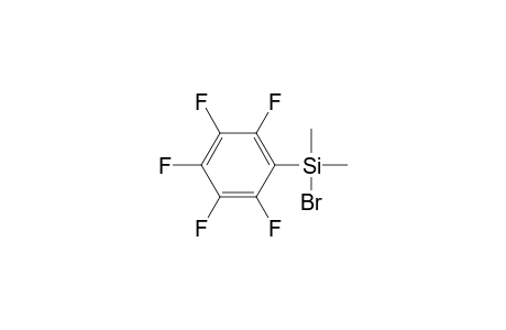 bromanyl-dimethyl-[2,3,4,5,6-pentakis(fluoranyl)phenyl]silane