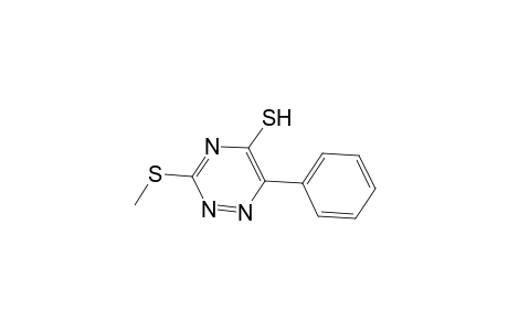 3-(Methylsulfanyl)-6-phenyl-1,2,4-triazine-5(2H)-thione