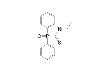 1-Diphenylphosphinyl-N-ethyl-thioformamide