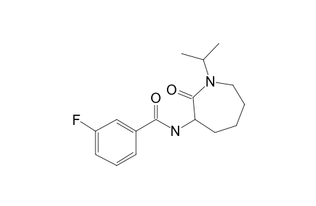 3-Fluoro-N-(1-isopropyl-2-oxoazepan-3-yl)benzamide