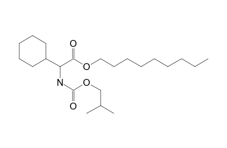 Glycine, 2-cyclohexyl-N-isobutoxycarbonyl-, nonyl ester