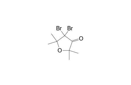 4,4-Dibromo-2,2,5,5-tetramethyldihydro-3(2H)-furanone