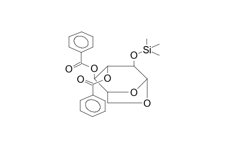 3,4-DI-O-BENZOYL-2-O-TRIMETHYLSILYL-1,6-ANHYDRO-BETA-D-GLUCOPYRANOSE