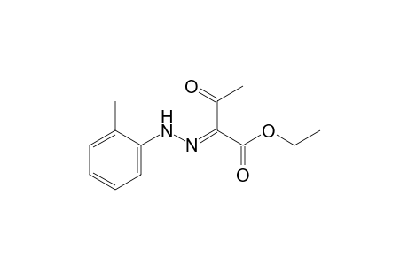 2,3-Dioxobutyric acid, ethyl ester, 2-o-tolylhydrazone