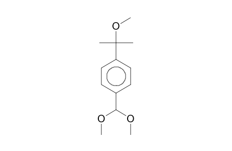 Benzene, 1-(dimethoxymethyl)-4-(1-methoxy-1-methylethyl)-