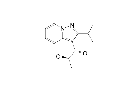 (R)-2-Chloro-1-(2-isopropylpyrazolo[1,5-a]pyridin-3-yl)propan-1-one