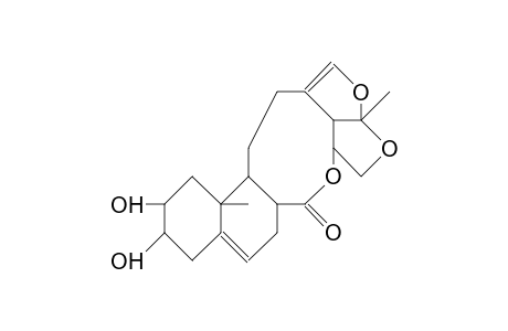 Glaucogenin-A, (2.alpha.-OH, 3.beta.-OH)