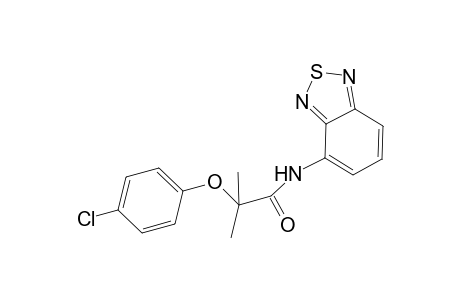 N-(2,1,3-benzothiadiazol-4-yl)-2-(4-chlorophenoxy)-2-methylpropanamide